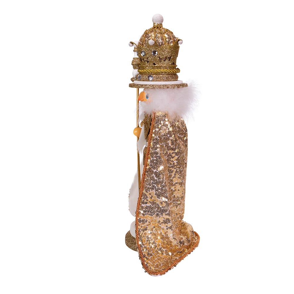 Kurt Adler 17.5-Inch Hollywood Gold King Nutcracker